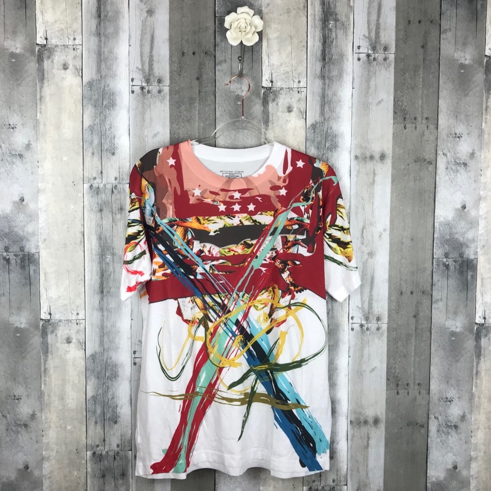 Artigiani Uomini Art Tee Limited Edition Sz Lg EUC - Picture 3 of 8
